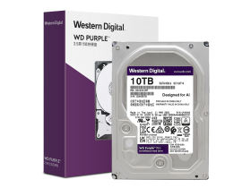 西部數據紫盤Pro 10TB 256M SATA 硬盤(WD101EJRP)